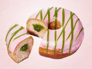 スタバ　桜抹茶ドーナツ　商品画像